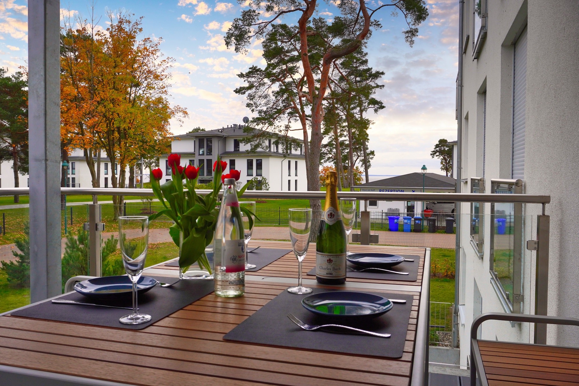Vinerariff_11 Esstisch auf Balkon